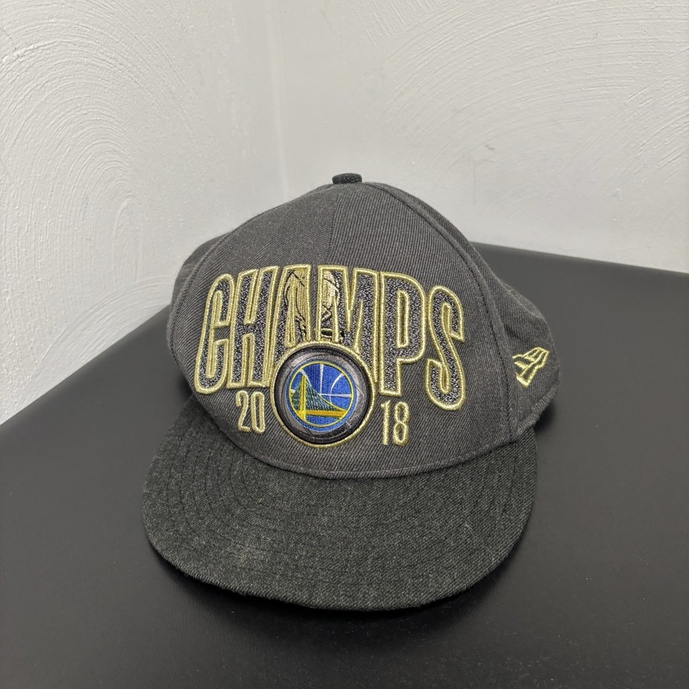 Golden State Warriors Champions 2018 NBA Basketball‎ Snapback Hat Cap